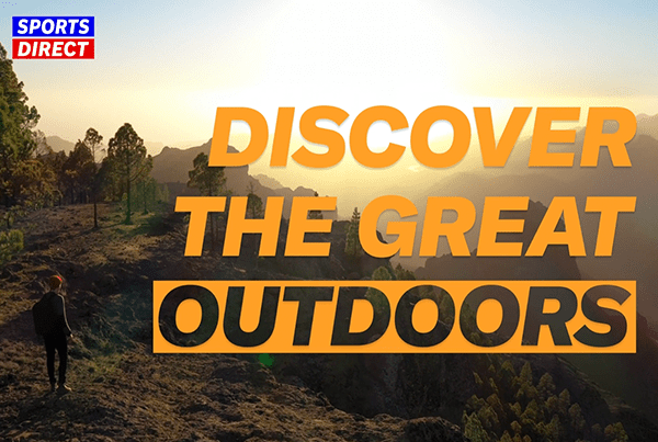 Sports Direct outdoor campaign artwork