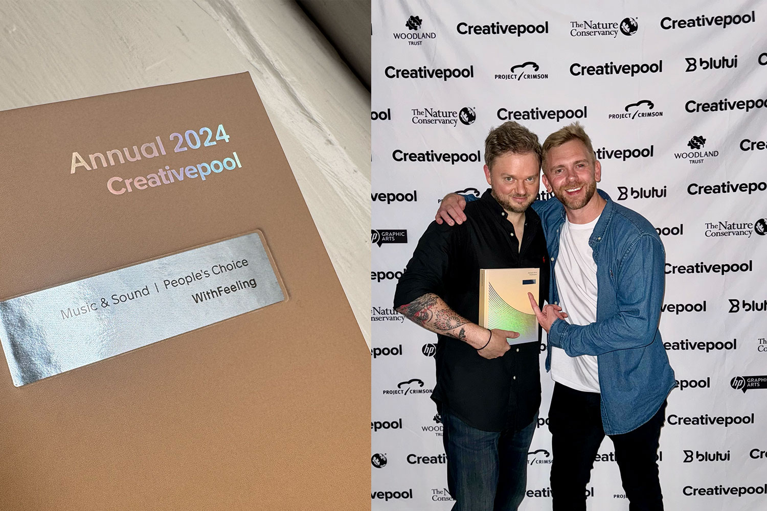 WithFeeling Celebrates International Recognition at Creativepool Annual 2024