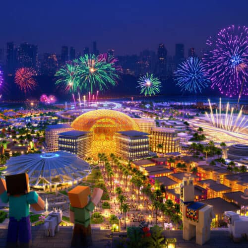 Expo 2020 Dubai recreated inside Minecraft