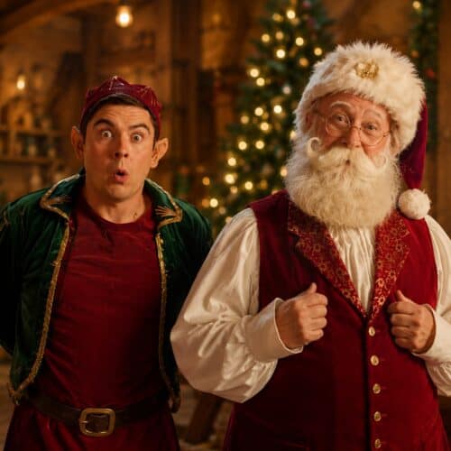 Santa's elf workshop, Festive Studio film